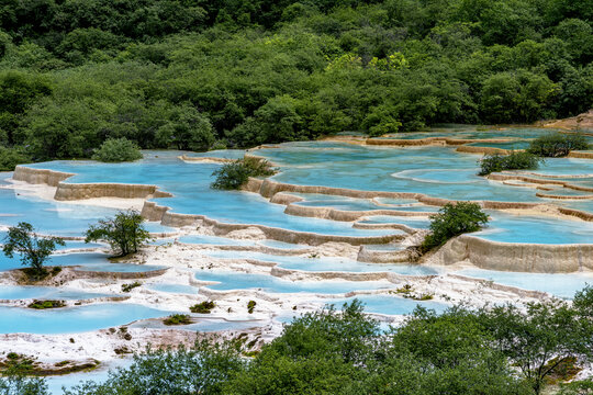 四川阿坝黄龙风景区