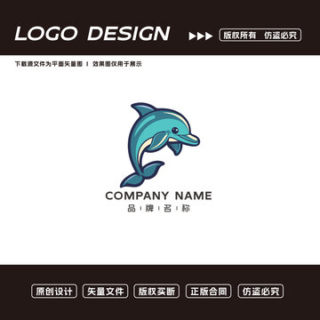 海豚logo标志