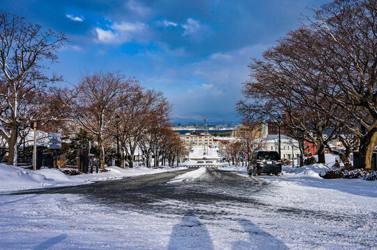 北海道雪景