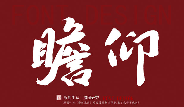 瞻仰