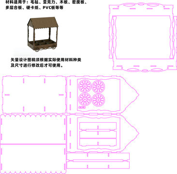 篷车装饰摆件