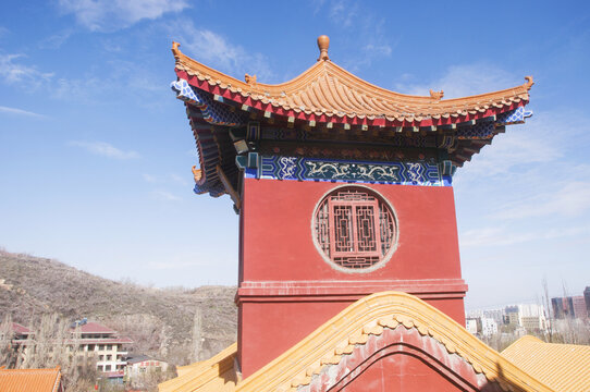 清泉禅寺钟楼外景