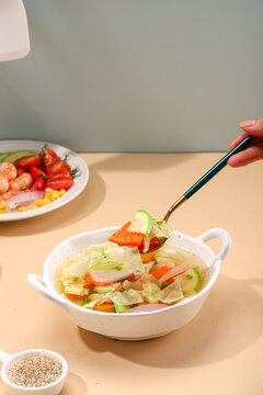 低卡蔬菜汤