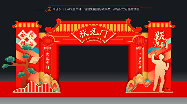 中高考狀元門