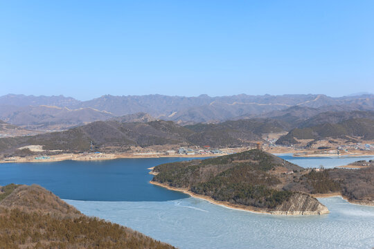 北京平谷金海湖露营