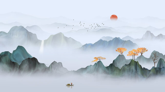 山水畫
