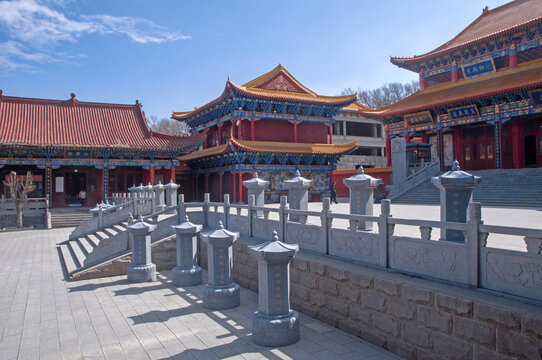 清泉禅寺建筑风景