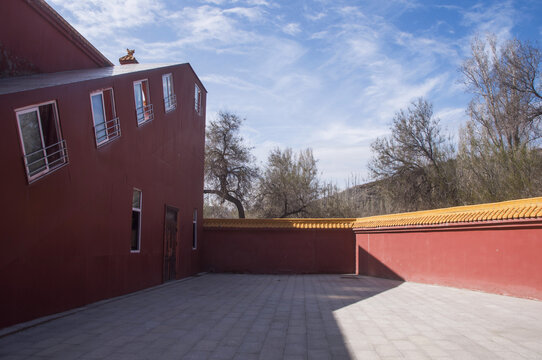 清泉寺庭院风景