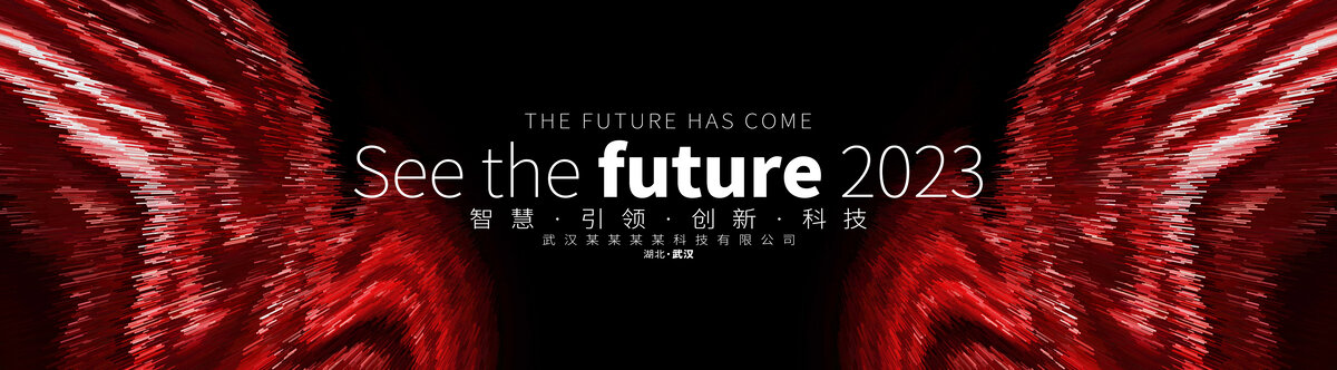 黑紅色企業(yè)峰會主題主視覺