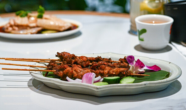 沙爹牛肉串