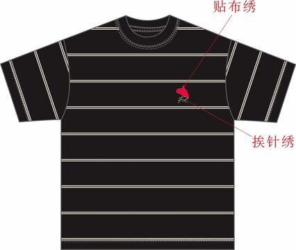 T恤印花圖案模版