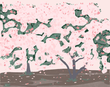 一樹桃花壁紙