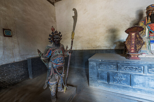 中国山西太原窦大夫祠风光