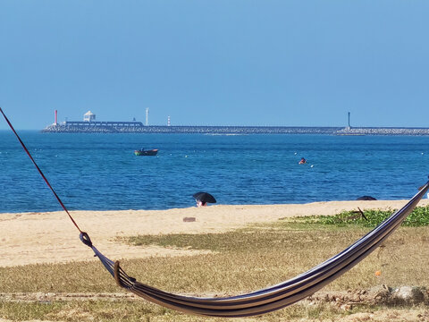 海南海口西海岸海边