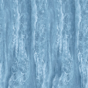 蓝灰色流水纹大理石纹理奢石