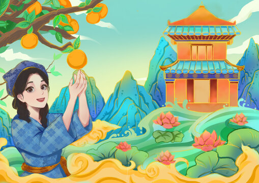 橘子國(guó)風(fēng)包裝