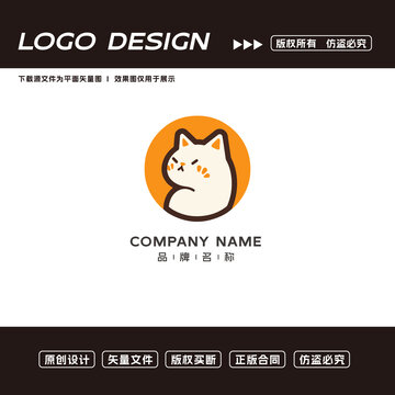 小猫logo标志