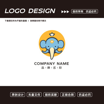 大象logo標(biāo)志