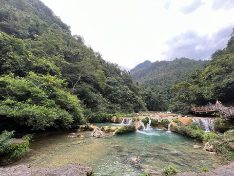 贵州荔波小七孔森林植被生态环境