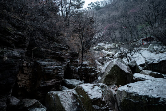 青岛崂山北九水风景