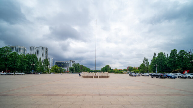 青岛农业大学学校广场