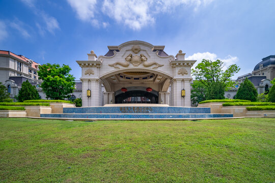 青岛西海岸星光岛西式建筑