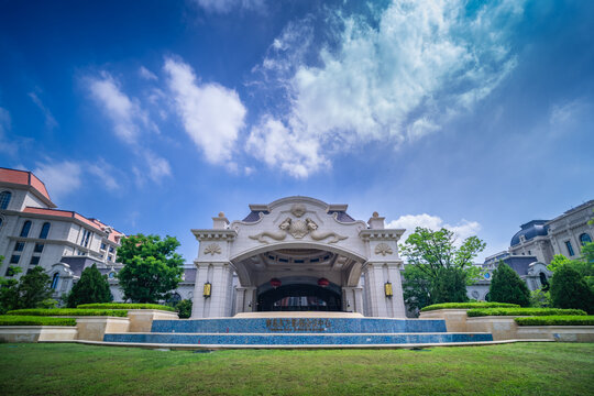 青岛西海岸星光岛西式建筑