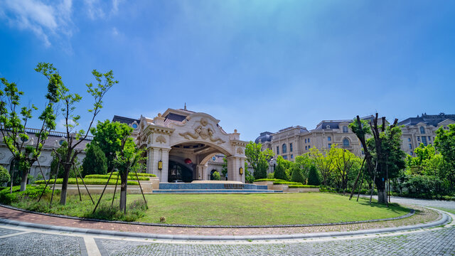 青岛西海岸星光岛西式建筑