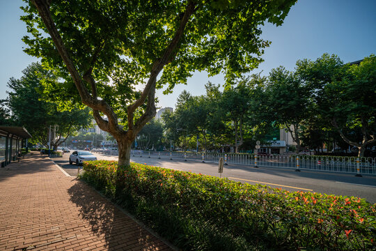 青岛西海岸双珠路街景