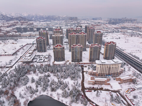 威海雪景