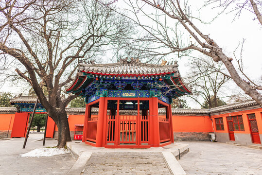 北京古建筑博物馆建筑风光