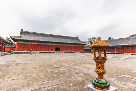 北京古建筑博物馆建筑风光