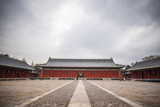 北京古建筑博物馆建筑风光