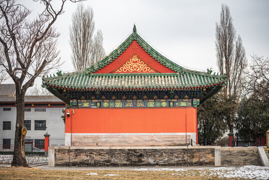 北京古建筑博物馆建筑风光