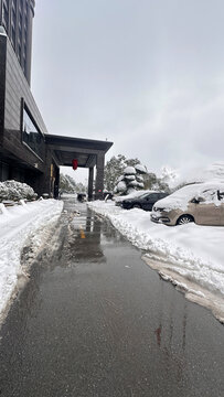 雪天道路