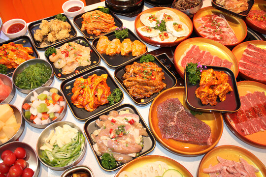 韩式烤肉套餐
