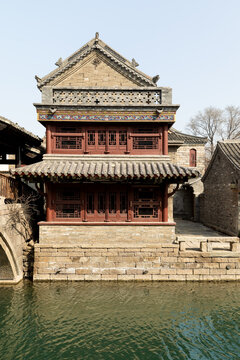明水古城中式建筑