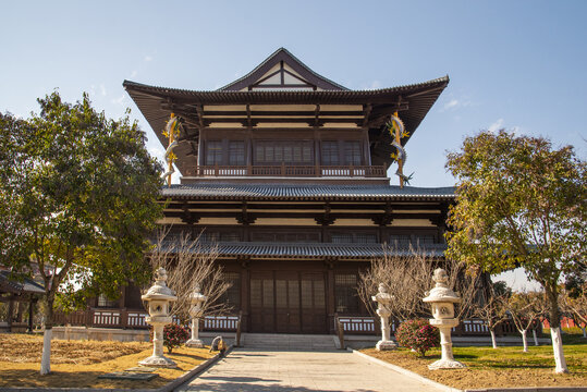 仿古建筑日本建筑寺庙