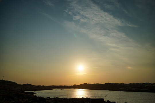 福州平潭岛夕阳