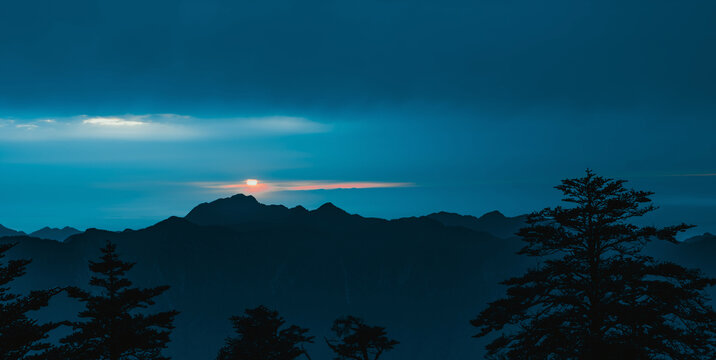 西岭雪山