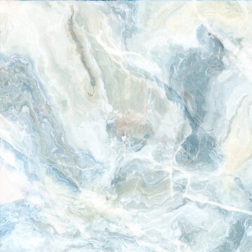 奢石藍(lán)灰色流水紋巖板大理石