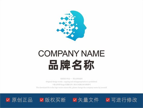 智力珠算类品牌LOGO标志设计