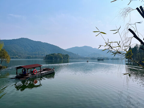 湘湖游船