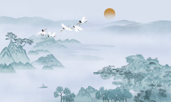 古典山水畫