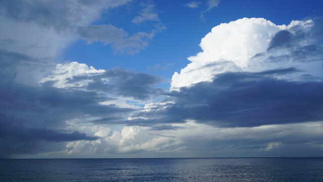 海南风光海洋云彩