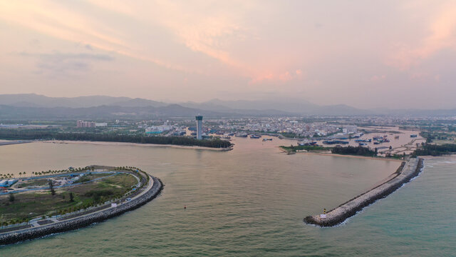 三亚崖州渔港