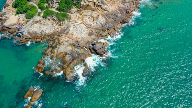 海南海岛海岸线