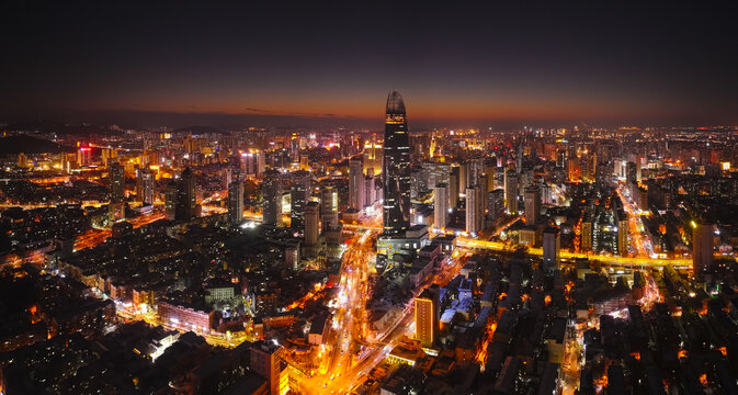 济南城市夜景