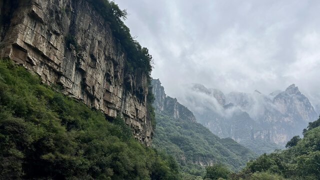 山水风景深林高山