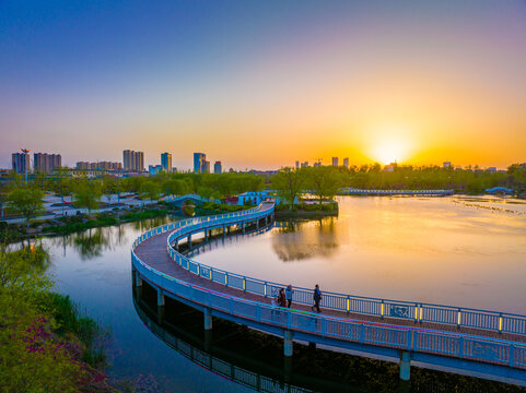 莱阳城市风光